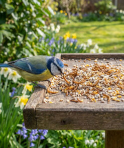 High energy plus met meelwormen pimpelmees