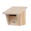 Roodborst Comfort Nestkast met isolerende wanden en schuin dak voor optimale bescherming