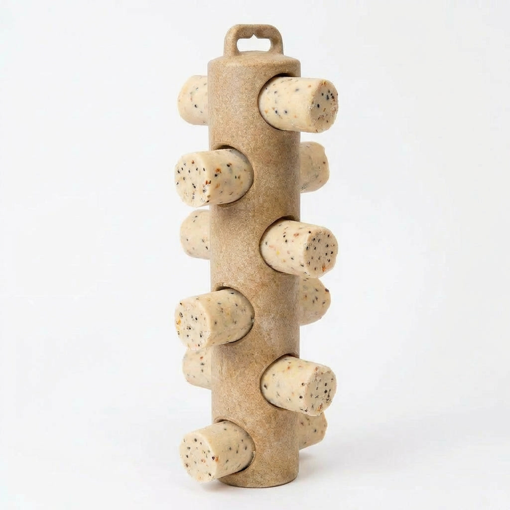 Cilindervormig object met meerdere uitstulpingen