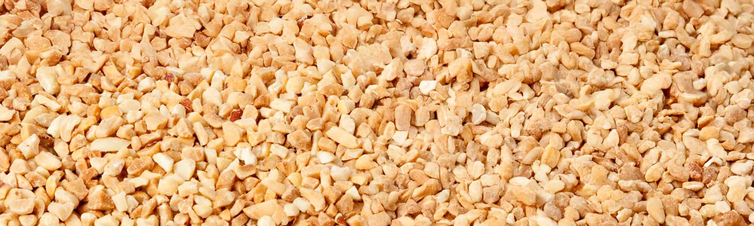 Fijngehakte premium pinda's voor vogelvoer, strooivoer