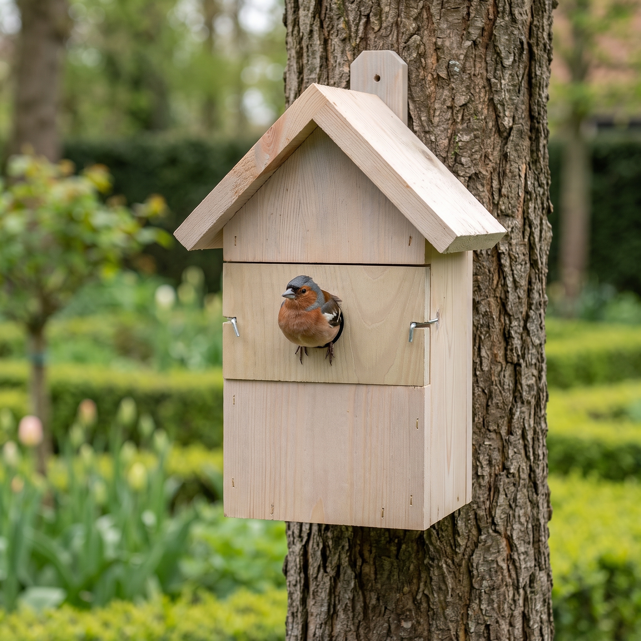 Vink bij Nestkast Lotus met Multi